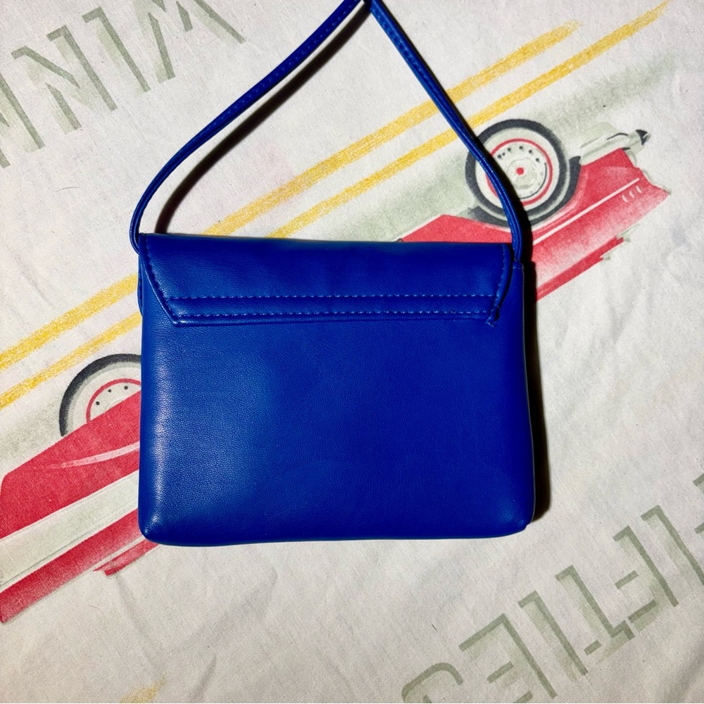 Mossimo Royal Blue Crossbody Envelope Mini Purse with Snap Closure - Picture 2 of 14